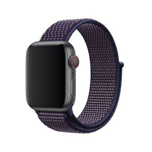 Apple Watch Woven Sport Band Deep Blue